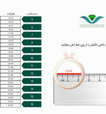 پک انگشتر 6 عددی آبکاری نقره