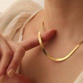گردنبند ماریطلایی و نقرهای