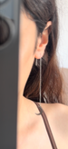 گوشواره بخیهای استیل